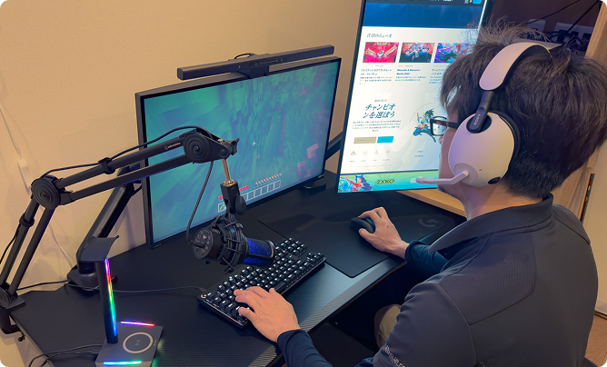 体験ルームへGO